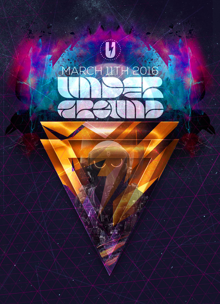 Underground flyer design